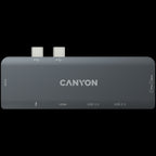 CANYON hub DS-5 7in1 Thunderbolt 3 Space Grey