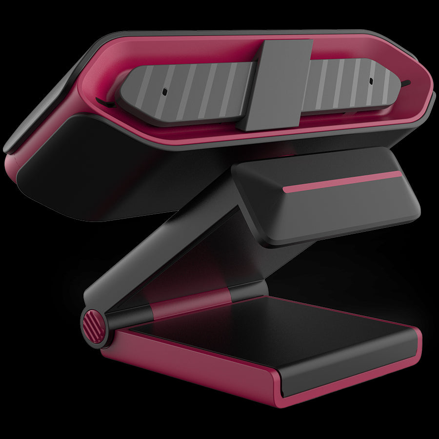 LORGAR Rapax 701, Streaming Camera,2K 1080P/60fps, 1/3'',4Mega CMOS Image Sensor, Auto Focus, Built-in high sensivity low noise cancelling Microphone,Pink coating color, USB 2.0 Type C , L=2000mm, size: 105x46.8x62.5mm, Weight: 108g