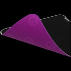 Lorgar Legacer 753, Gaming mouse pad, Ultra-gliding surface, Purple anti-slip rubber base, size: 360mm x 300mm x 3mm, weight 0.23kg