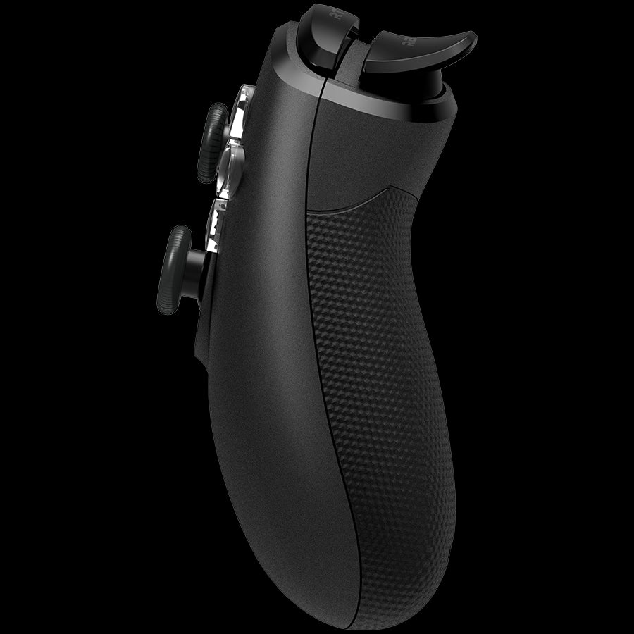 LORGAR TRIX-510, Gaming controller, Black, BT5.0 Controller with built-in 600mah battery, 1M Type-C charging cable ,6 axis motion sensor support nintendo switch ,android,PC, IOS13, PS3, normal size dongle,black