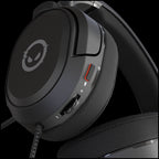 LORGAR Kaya 360, USB Gaming headset with microphone, CM108B, Plug&Play, USB-A connection cable 2m, fabric ear pads, size: 192*184.7*88mm, 0.314kg, black