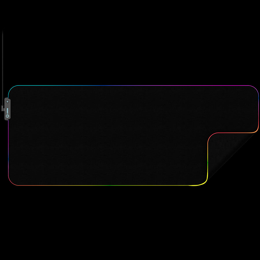 Lorgar Steller 919, Gaming mouse pad, High-speed surface, anti-slip rubber base, RGB backlight, USB connection, Lorgar WP Gameware support, size: 900mm x 360mm x 3mm, weight 0.635kg