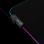 Lorgar Steller 913, Gaming mouse pad, High-speed surface, anti-slip rubber base, RGB backlight, USB connection, Lorgar WP Gameware support, size: 360mm x 300mm x 3mm, weight 0.250kg