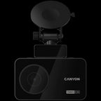 CANYON car recorder DVR25GPS WQHD 2.5K 1440p Wi-Fi GPS Black