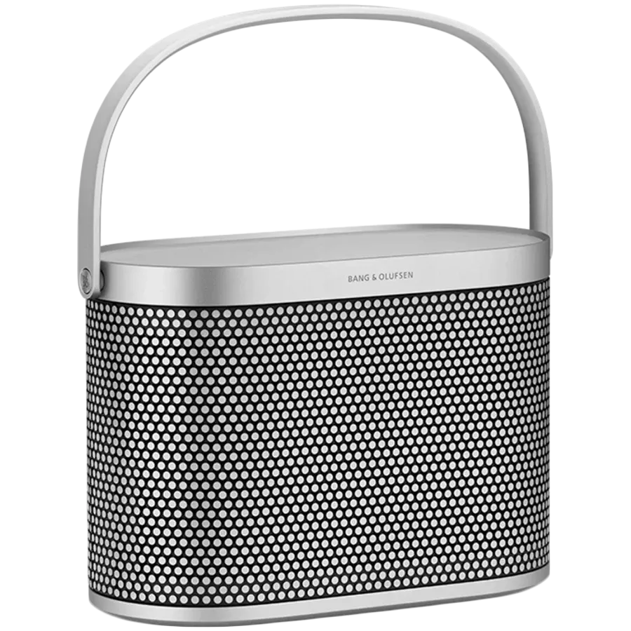 Beosound A5 Speaker Spaced Alu (Cover Spaced Alu/Handle Natural Alu)