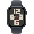 Apple Watch SE GPS 40mm Midnight Aluminium Case with Midnight Sport Band - M/L,Model A2722