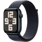 Apple Watch SE GPS 40mm Midnight Aluminium Case with Ink Sport Loop,Model A2722