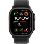 Apple Watch Ultra 2 GPS + Cellular 49mm Black Titanium Case with Black Trail Loop - S/M,Model A2986
