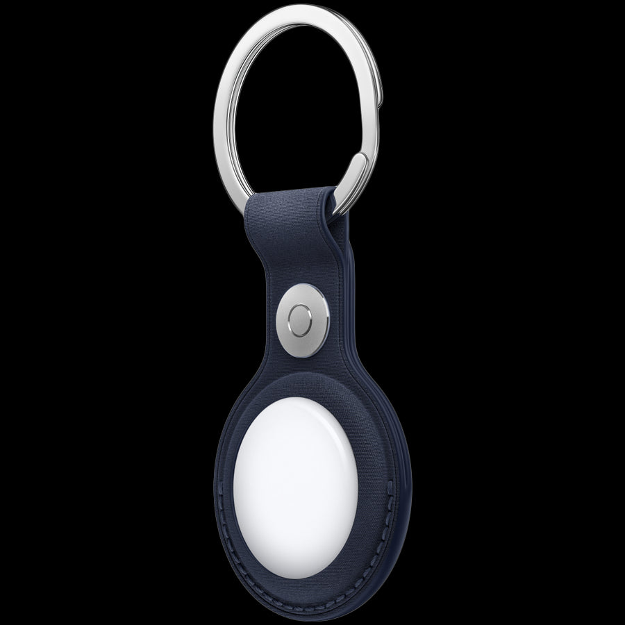 AirTag FineWoven Key Ring - Deep Blue,Model A3363