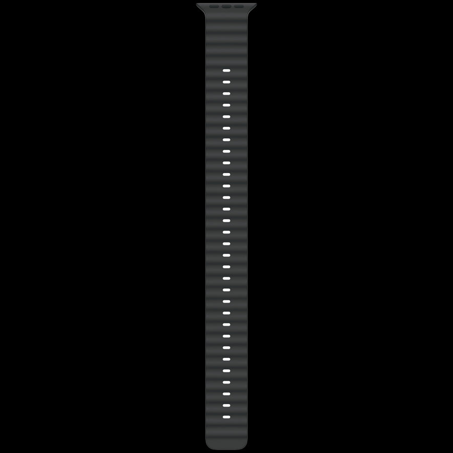 49mm Black Ocean Band Extension - Natural Titanium Finish