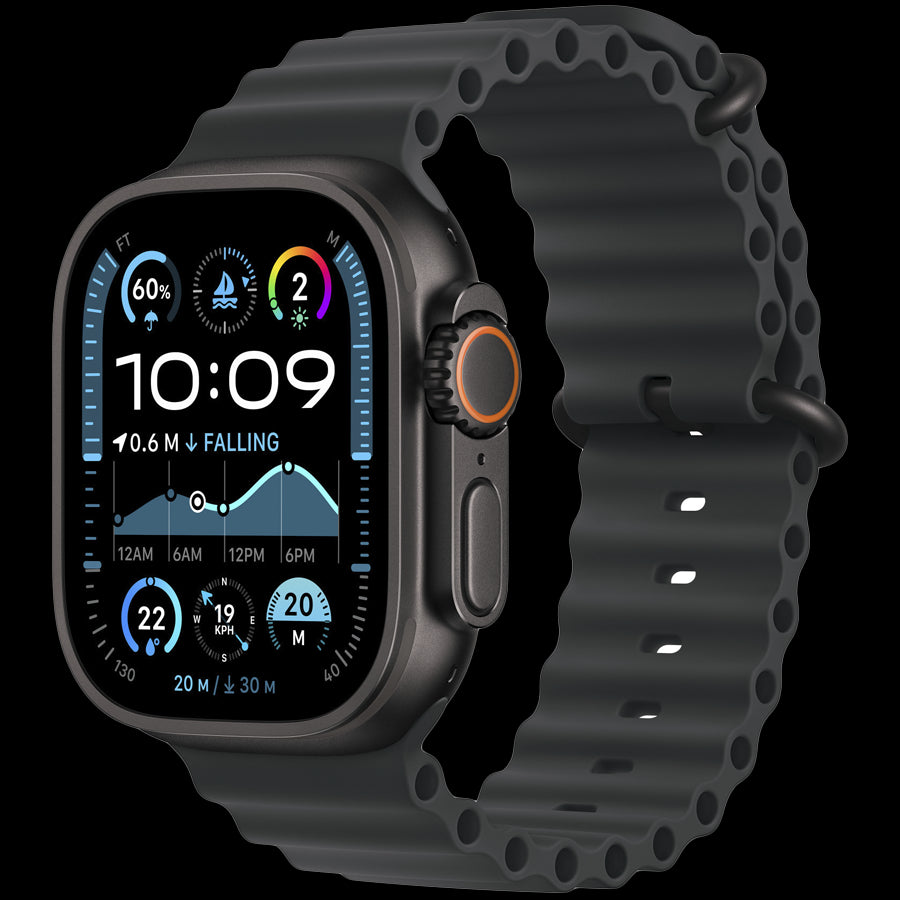 49mm Black Ocean Band - Black Titanium Finish