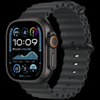 49mm Black Ocean Band - Black Titanium Finish