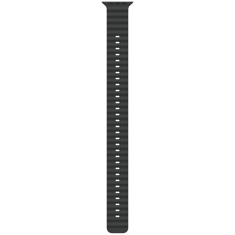 49mm Black Ocean Band Extension - Black Titanium Finish