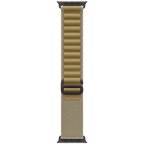49mm Tan Alpine Loop - Medium - Black Titanium Finish