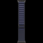 49mm Navy Alpine Loop - Small - Black Titanium Finish