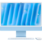 24-inch iMac with Retina 4.5K display: Apple M4 chip with 8_core CPU and 8_core GPU, 16GB, 256GB SSD - Blue,Model A3247