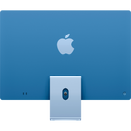 24-inch iMac with Retina 4.5K display: Apple M4 chip with 8_core CPU and 8_core GPU, 16GB, 256GB SSD - Blue,Model A3247