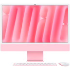 24-inch iMac with Retina 4.5K display: Apple M4 chip with 10_core CPU and 10_core GPU, 16GB, 256GB SSD - Pink,Model A3137