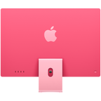 24-inch iMac with Retina 4.5K display: Apple M4 chip with 10_core CPU and 10_core GPU, 24GB, 512GB SSD - Pink,Model A3137