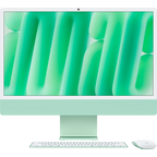 24-inch iMac with Retina 4.5K display: Apple M4 chip with 10_core CPU and 10_core GPU, 24GB, 512GB SSD - Green,Model A3137