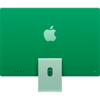 24-inch iMac with Retina 4.5K display: Apple M4 chip with 10_core CPU and 10_core GPU, 24GB, 512GB SSD - Green,Model A3137