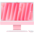 24-inch iMac with Retina 4.5K display: Apple M4 chip with 8_core CPU and 8_core GPU, 16GB, 256GB SSD - Pink,Model A3247