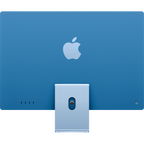 24-inch iMac with Retina 4.5K display: Apple M4 chip with 10_core CPU and 10_core GPU, 24GB, 512GB SSD - Blue,Model A3137