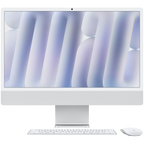 24-inch iMac with Retina 4.5K display, Nano-texture glass: Apple M4 chip with 10_core CPU and 10_core GPU, 256GB SSD, 16GB - Silver,Model A3137
