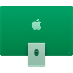 24-inch iMac with Retina 4.5K display: Apple M4 chip with 8_core CPU and 8_core GPU, 16GB, 256GB SSD - Green,Model A3247