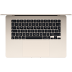 15-inch MacBook Air: Apple M3 chip with 8-core CPU and 10-core GPU, 16GB, 256GB SSD - Starlight,Model A3114