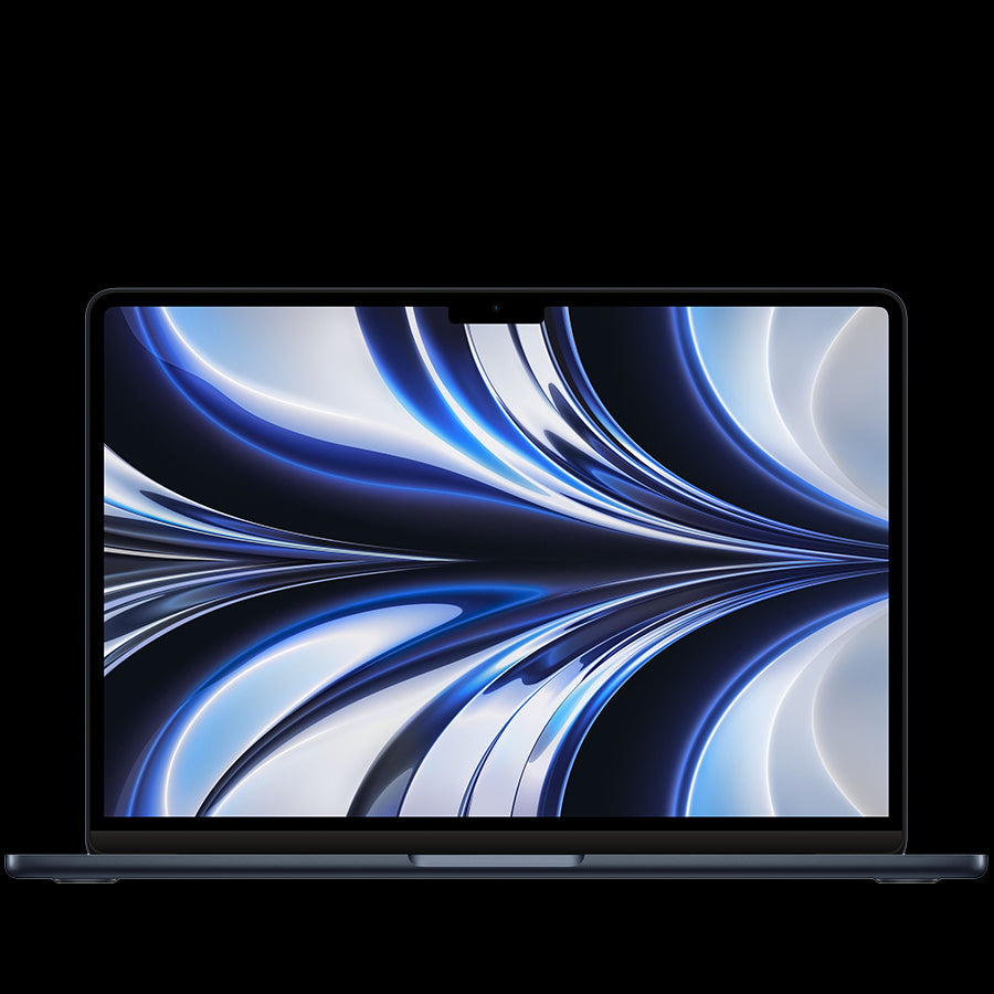 13-inch MacBook Air: Apple M2 chip with 8-core CPU and 8-core GPU, 16GB, 256GB - Midnight,Model A2681