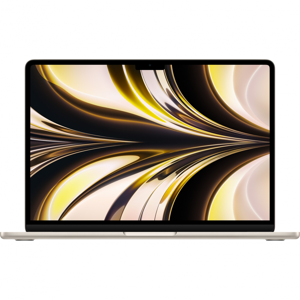 13-inch MacBook Air: Apple M2 chip with 8-core CPU and 8-core GPU, 16GB, 256GB - Starlight,Model A2681
