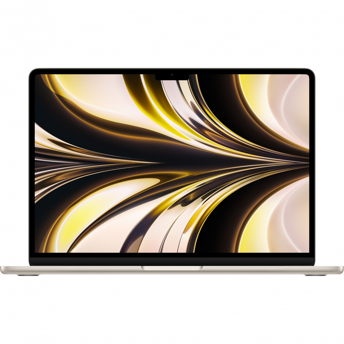 13-inch MacBook Air: Apple M2 chip with 8-core CPU and 8-core GPU, 16GB, 256GB - Starlight,Model A2681