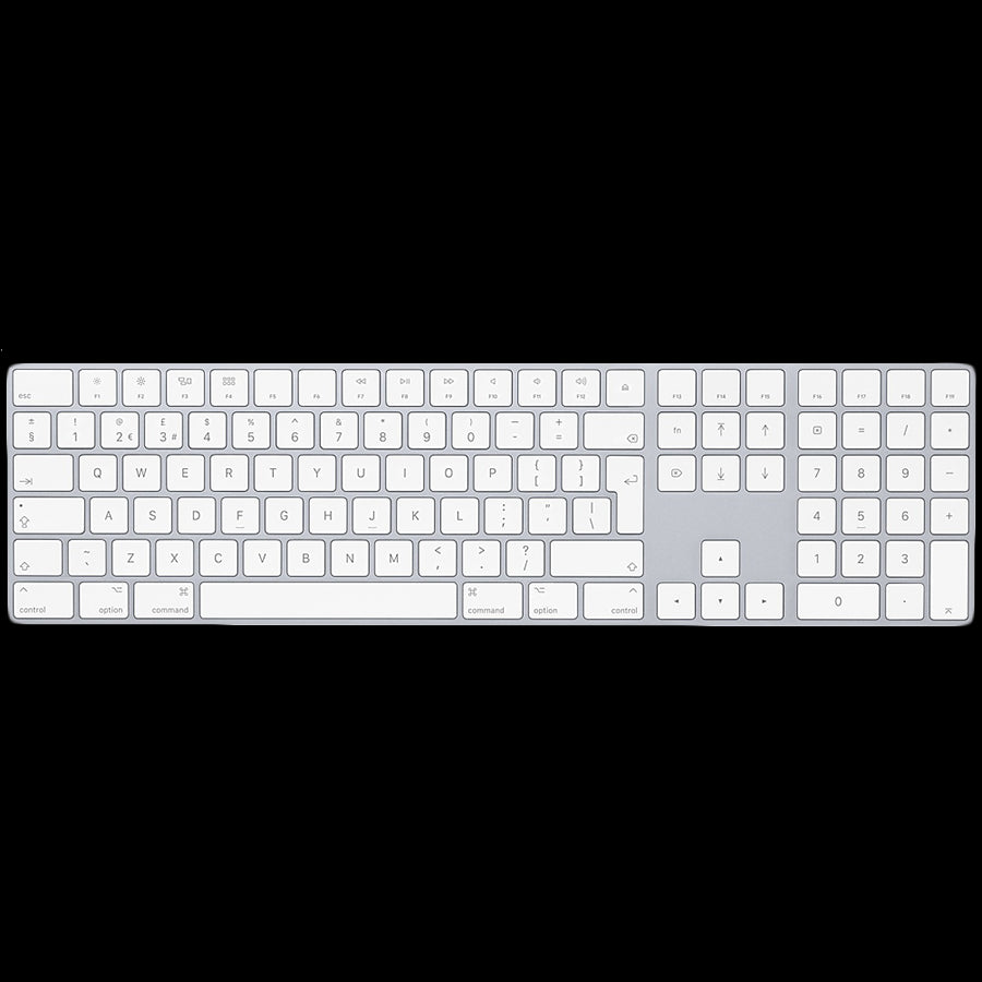 Magic Keyboard with Numeric Keypad - International English - Silver,Model A1843