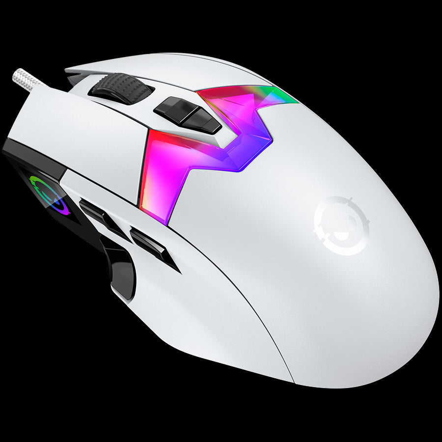LORGAR MSP80, 8000 Hz Gaming Mouse Pro, White