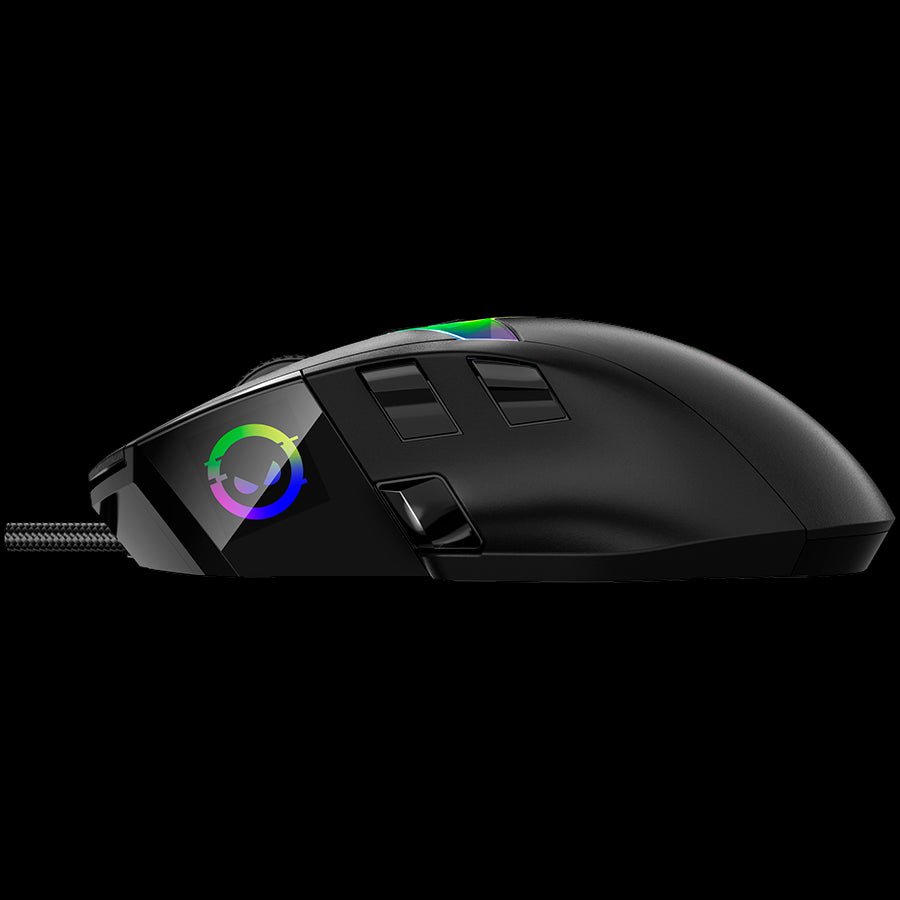 LORGAR MSP80, 8000 Hz Gaming Mouse Pro, Black