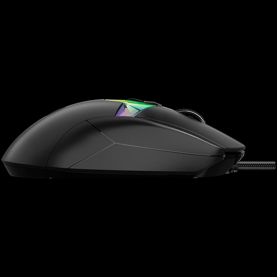 LORGAR MSP80, 8000 Hz Gaming Mouse Pro, Black
