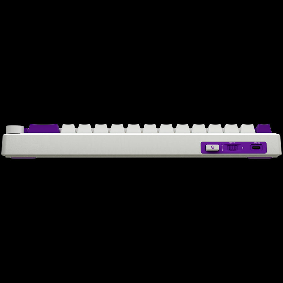 LORGAR KBP70MW, Wireless 65% Mechanical Gaming Keyboard Pro, White, EN layout