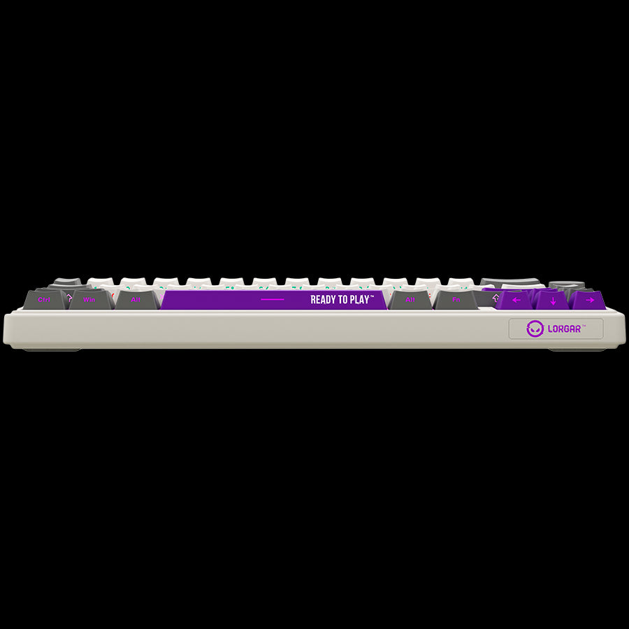 LORGAR KBP70MW, Wireless 65% Mechanical Gaming Keyboard Pro, Beige, EN layout