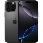 iPhone 16 Pro Max 512GB Black Titanium,Model A3296