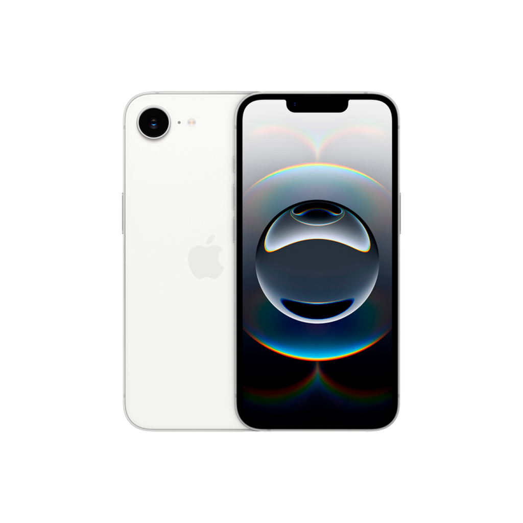 iPhone 16e 128GB White,Model A3409