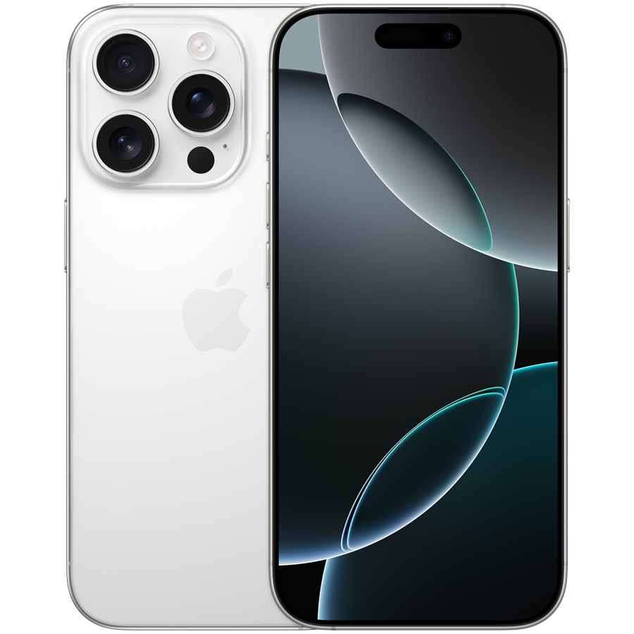iPhone 16 Pro 128GB White Titanium,Model A3293