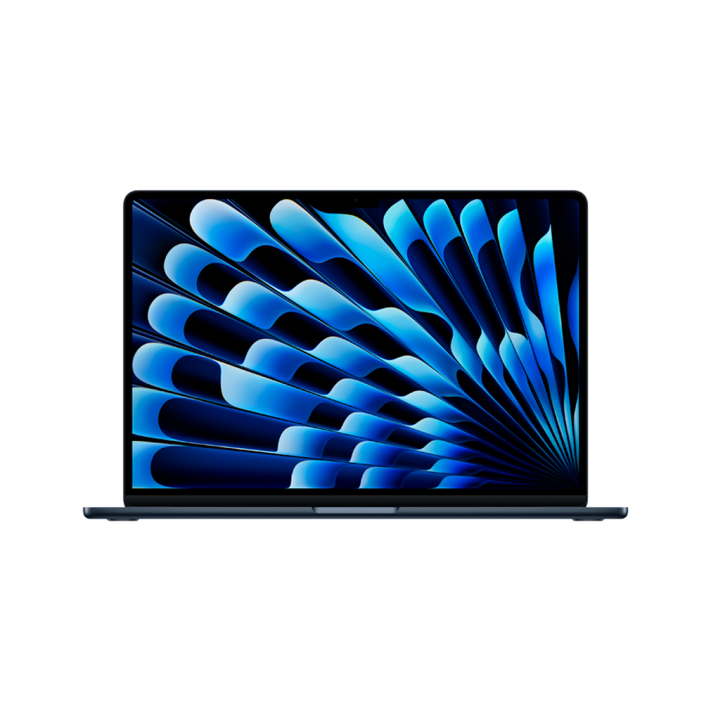 15-inch MacBook Air: Apple M4 chip with 10-core CPU and 10-core GPU, 24GB, 512GB SSD - Midnight,Model A3241