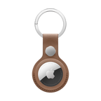 AirTag FineWoven Key Ring - Taupe