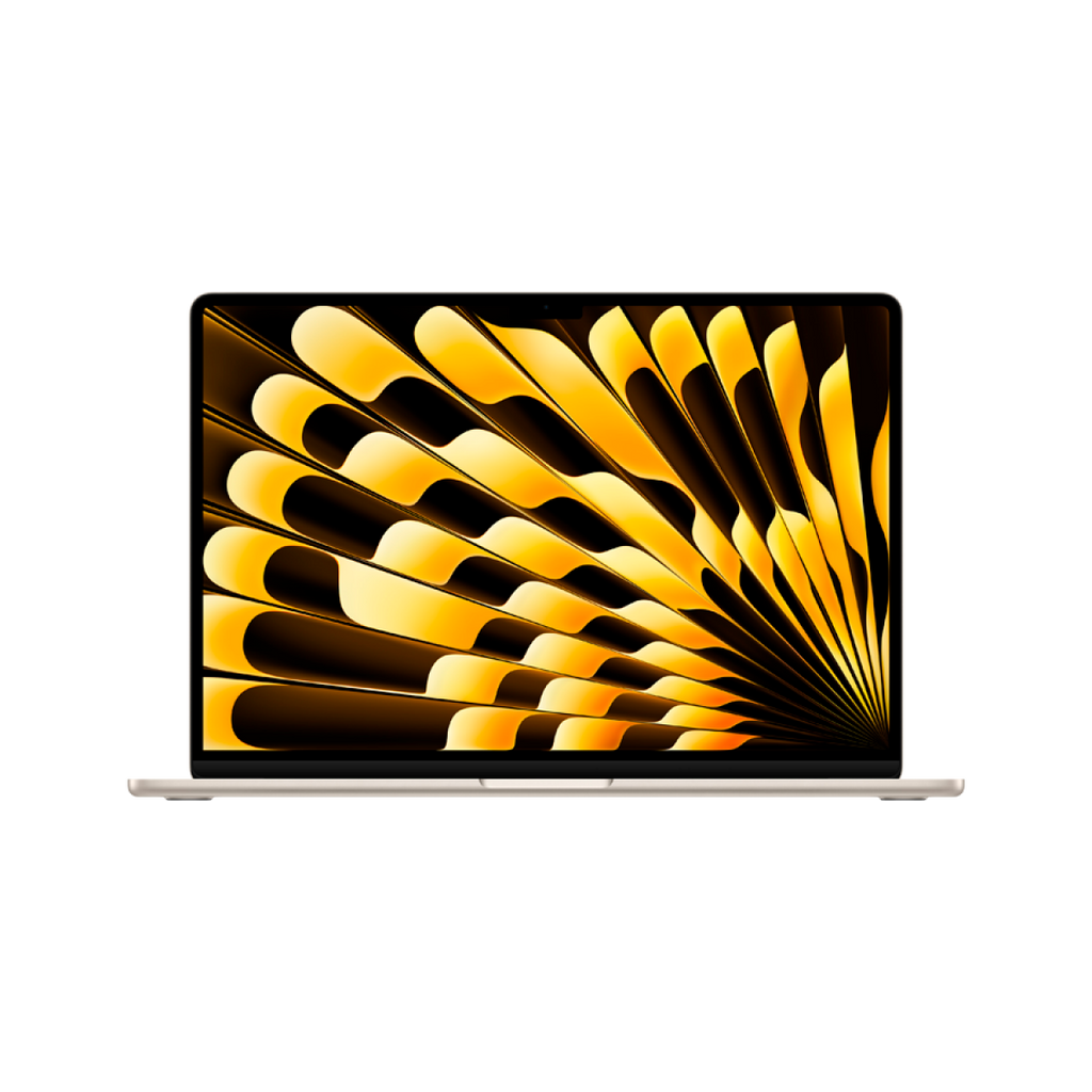 15-inch MacBook Air: Apple M4 chip with 10-core CPU and 10-core GPU, 16GB, 256GB SSD - Starlight,Model A3241