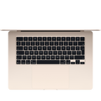 15-inch MacBook Air: Apple M4 chip with 10-core CPU and 10-core GPU, 16GB, 256GB SSD - Starlight,Model A3241