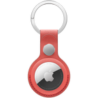AirTag FineWoven Key Ring - Coral