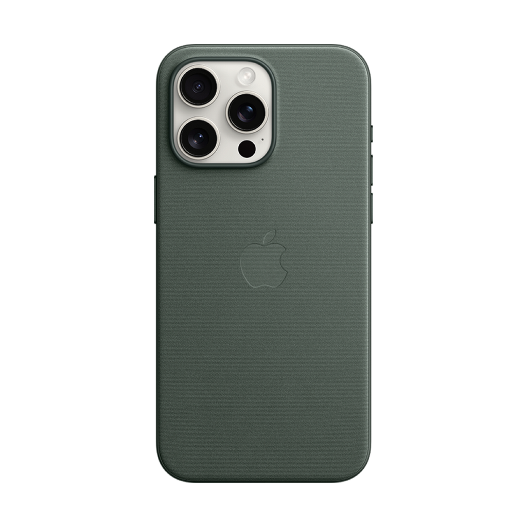 iPhone 15 Pro Max FineWoven Case with MagSafe - Evergreen,Model A3135