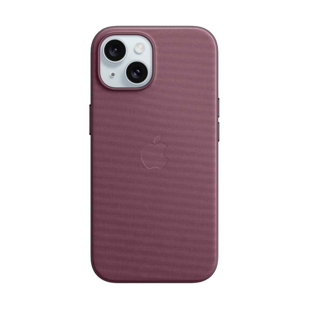 iPhone 15 FineWoven Case with MagSafe - Mulberry,Model A3132
