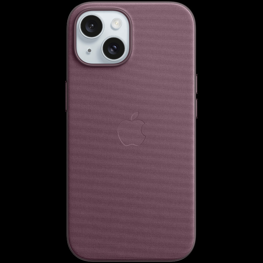iPhone 15 FineWoven Case with MagSafe - Mulberry,Model A3132
